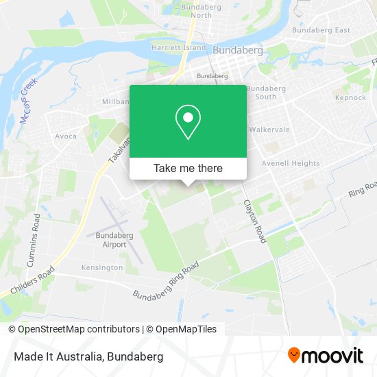 Made It Australia map