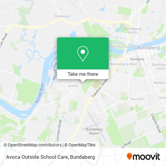 Avoca Outside School Care map