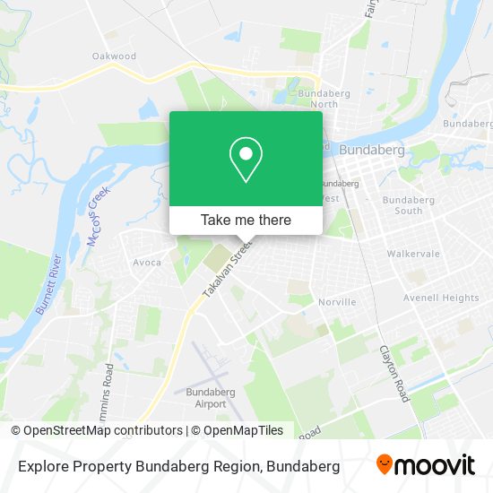 Explore Property Bundaberg Region map