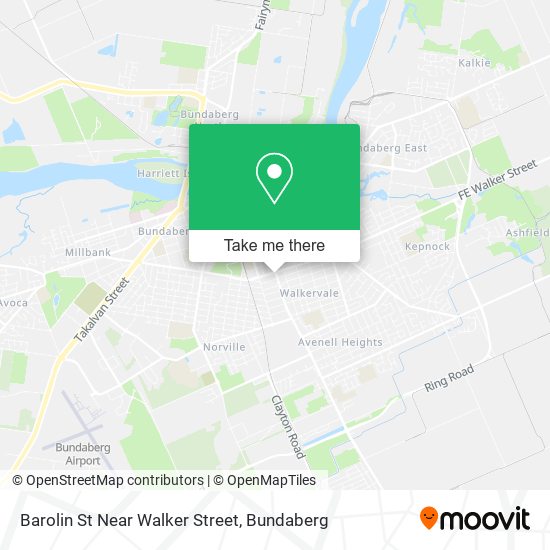 Barolin St Near Walker Street map