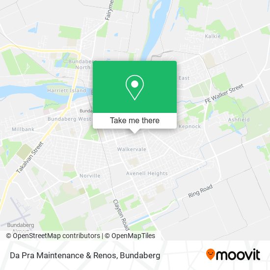 Da Pra Maintenance & Renos map