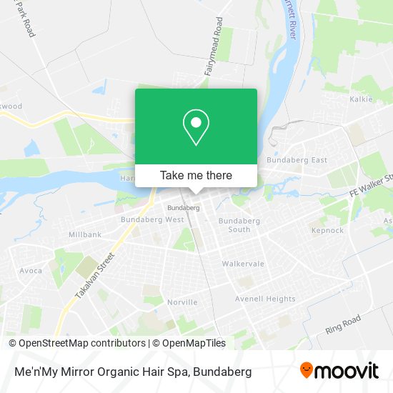 Me'n'My Mirror Organic Hair Spa map