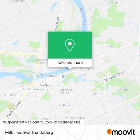 Milbi Festival map