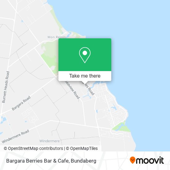 Bargara Berries Bar & Cafe map