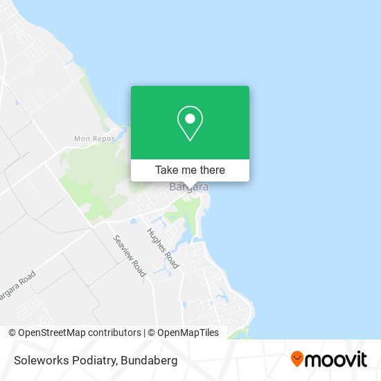 Soleworks Podiatry map