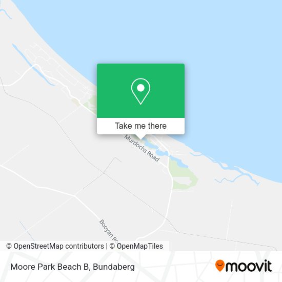 Moore Park Beach B map