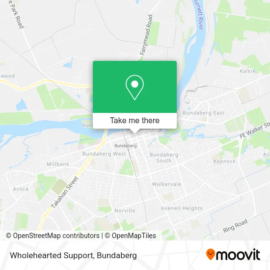 Wholehearted Support map