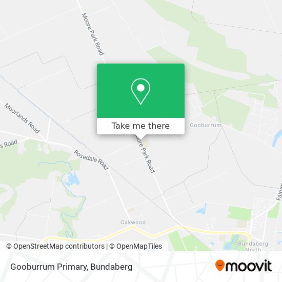 Mapa Gooburrum Primary