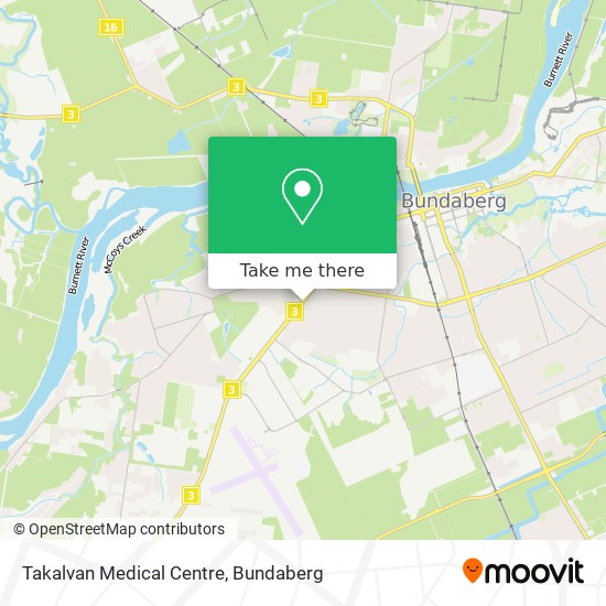 Mapa Takalvan Medical Centre