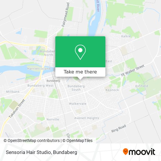 Sensoria Hair Studio map