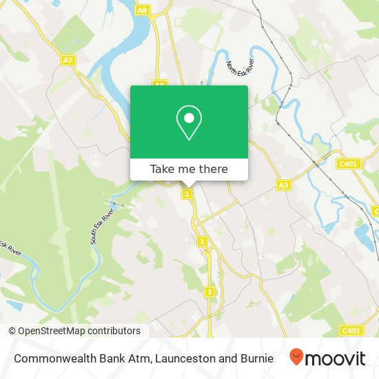 Commonwealth Bank Atm map