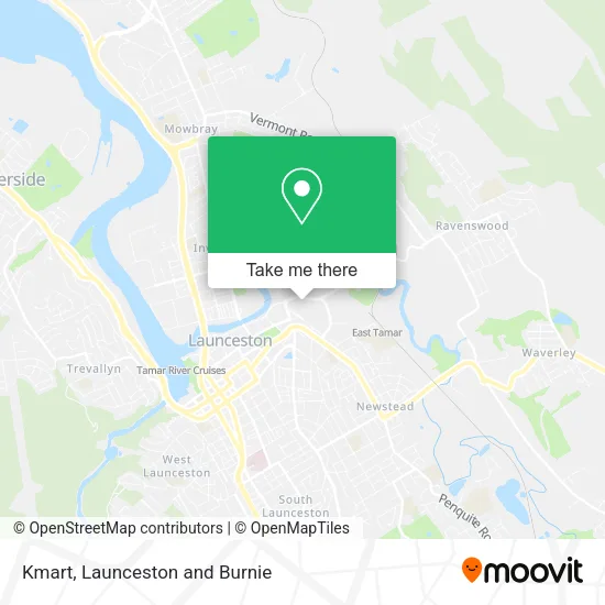 Kmart map