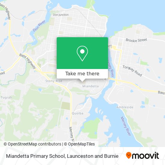 Miandetta Primary School map