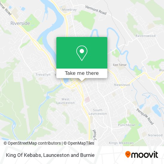 King Of Kebabs map