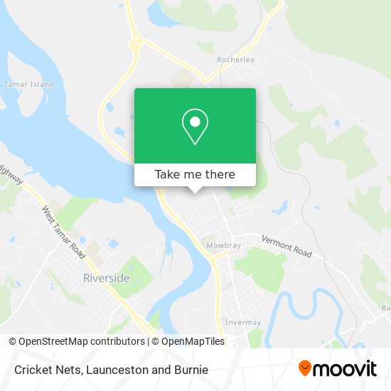 Cricket Nets map