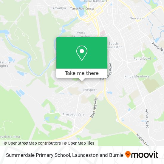 Mapa Summerdale Primary School