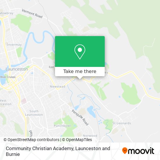 Community Christian Academy map