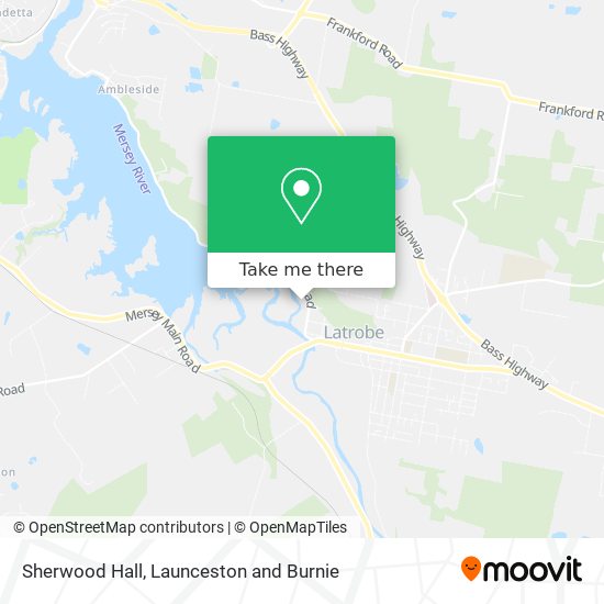 Sherwood Hall map