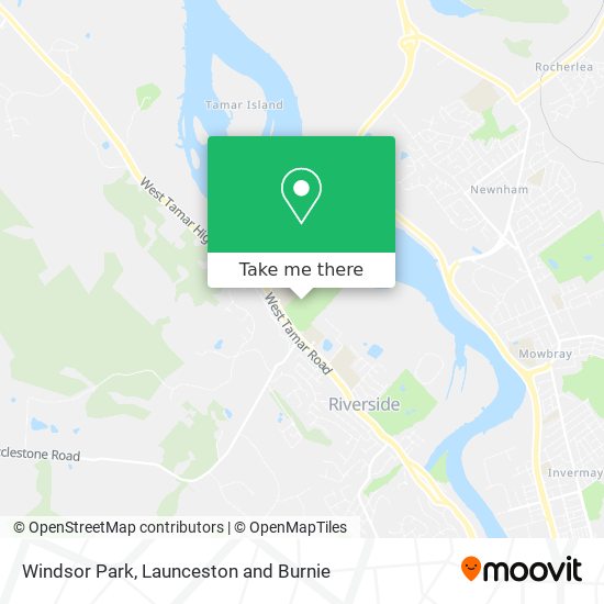 Windsor Park map