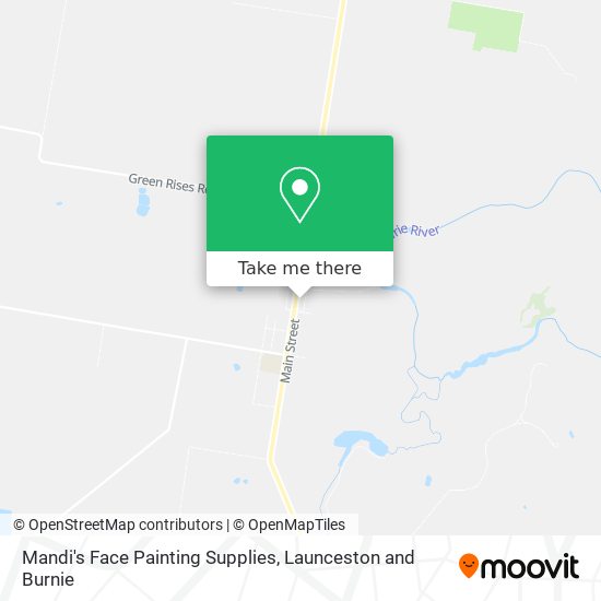 Mandi's Face Painting Supplies map