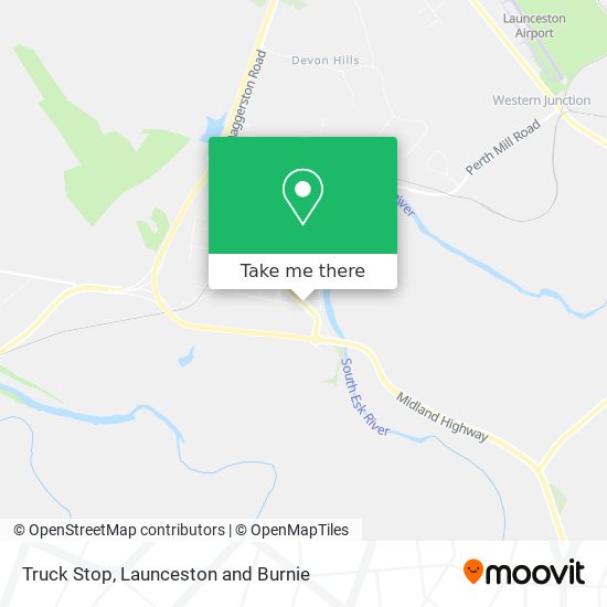 Truck Stop map