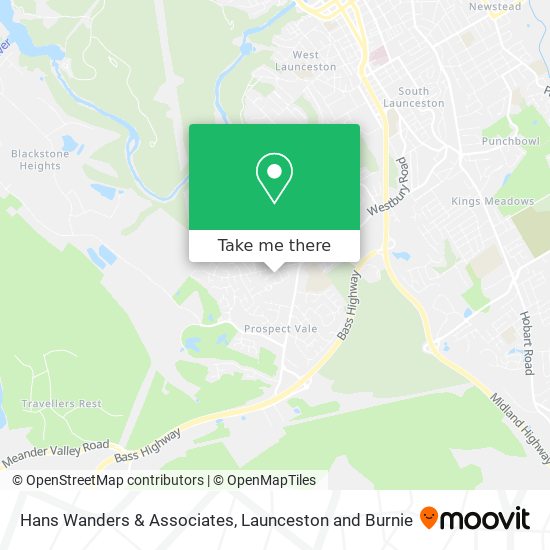 Hans Wanders & Associates map
