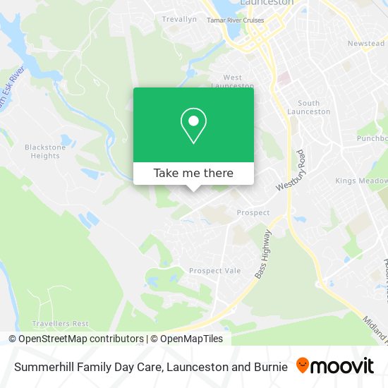 Summerhill Family Day Care map