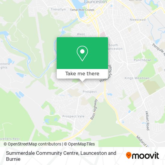 Mapa Summerdale Community Centre