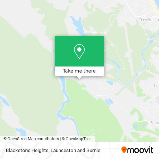 Blackstone Heights map