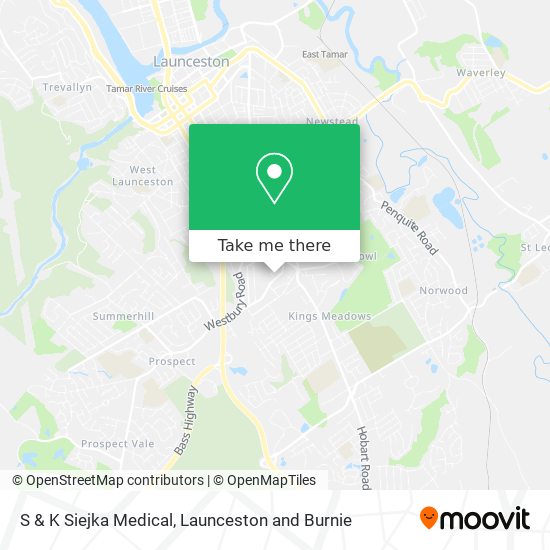 S & K Siejka Medical map