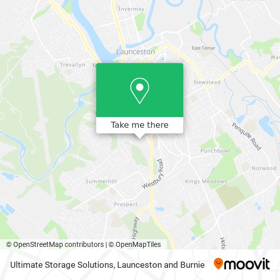 Ultimate Storage Solutions map
