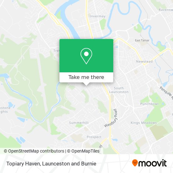 Topiary Haven map