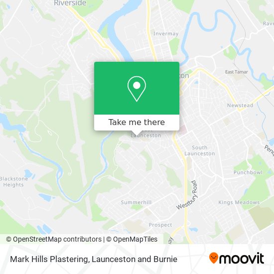 Mark Hills Plastering map
