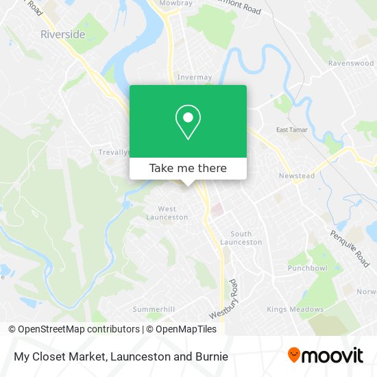My Closet Market map