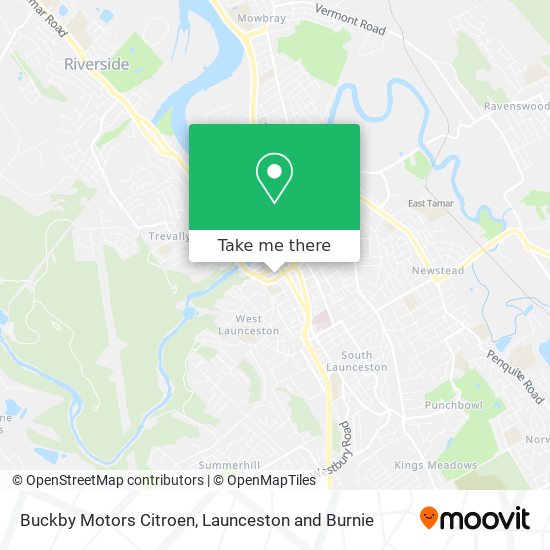 Buckby Motors Citroen map