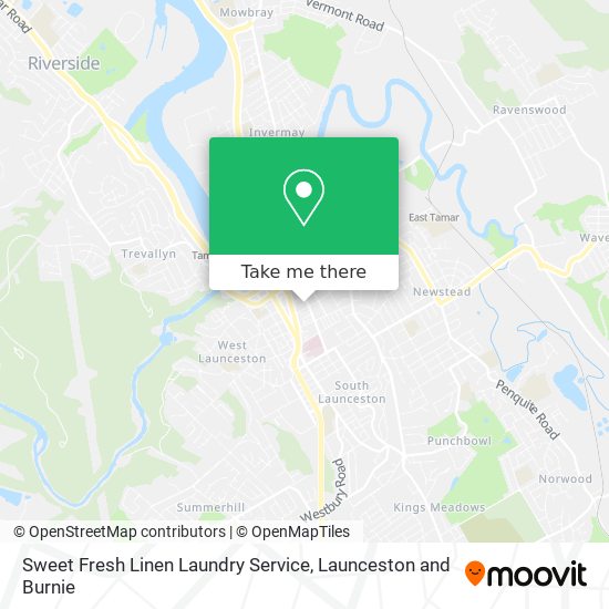 Sweet Fresh Linen Laundry Service map