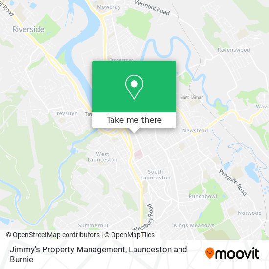 Mapa Jimmy's Property Management