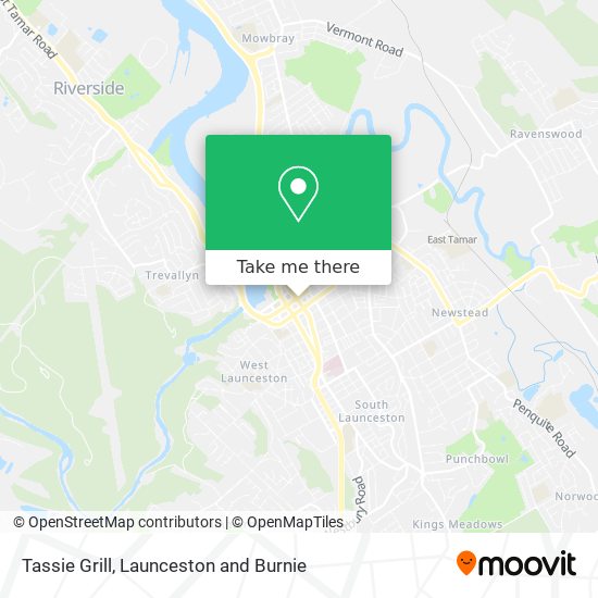 Tassie Grill map