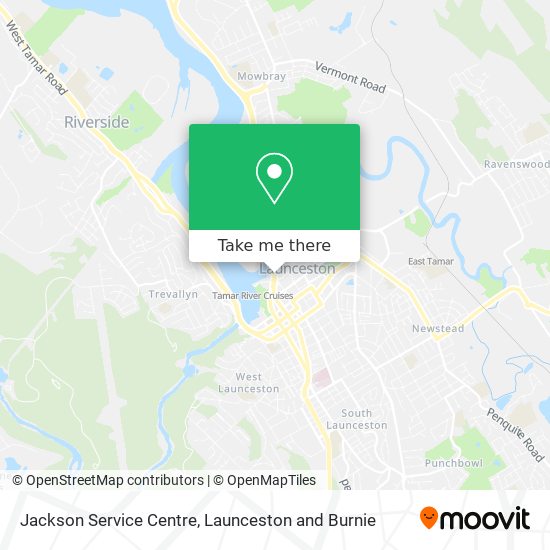 Jackson Service Centre map