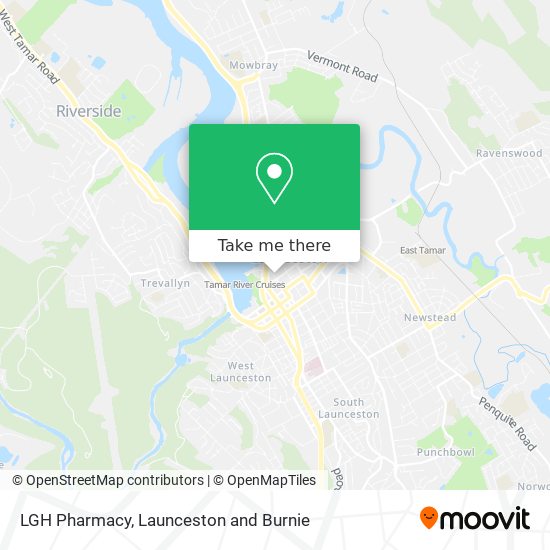 LGH Pharmacy map