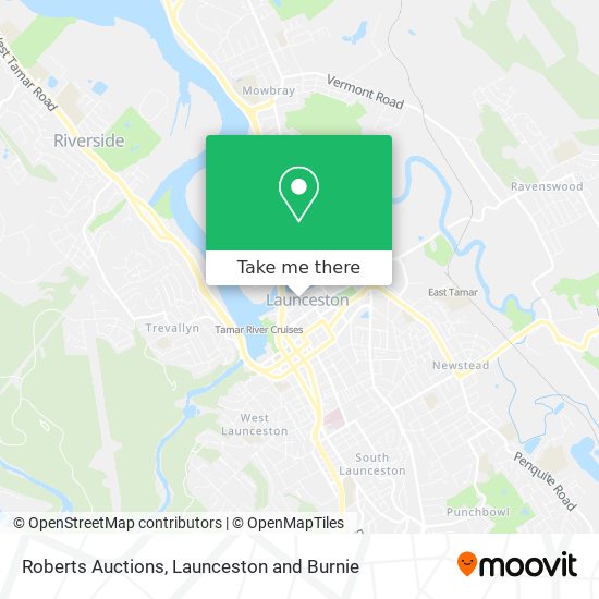 Mapa Roberts Auctions