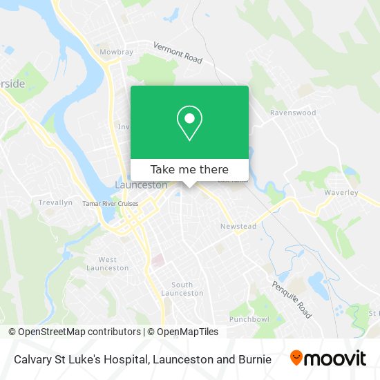 Calvary St Luke's Hospital map