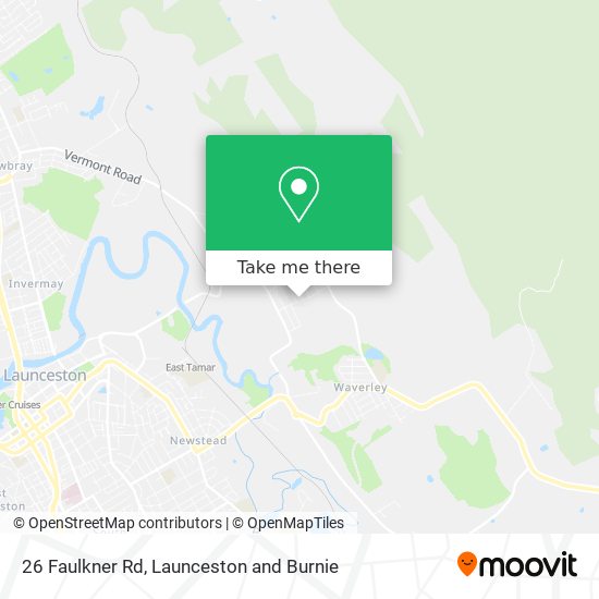 26 Faulkner Rd map