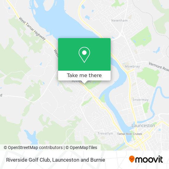 Riverside Golf Club map