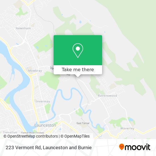 223 Vermont Rd map
