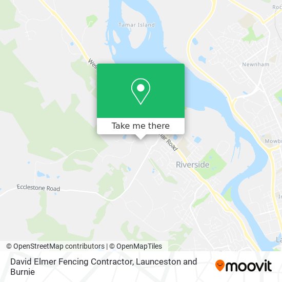 David Elmer Fencing Contractor map