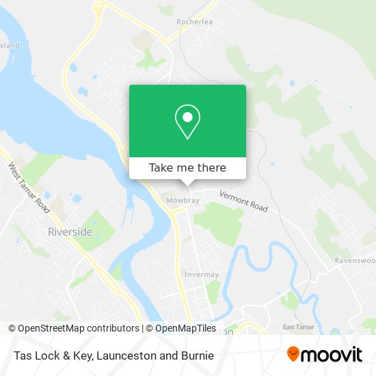 Tas Lock & Key map