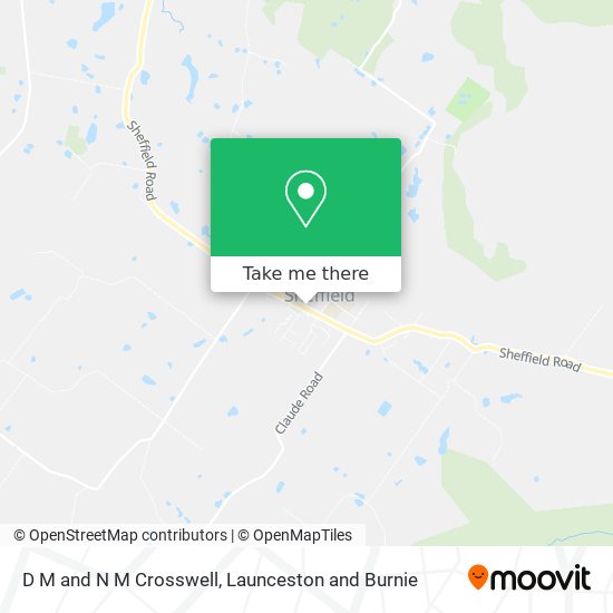 D M and N M Crosswell map