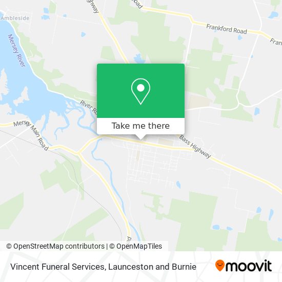 Vincent Funeral Services map