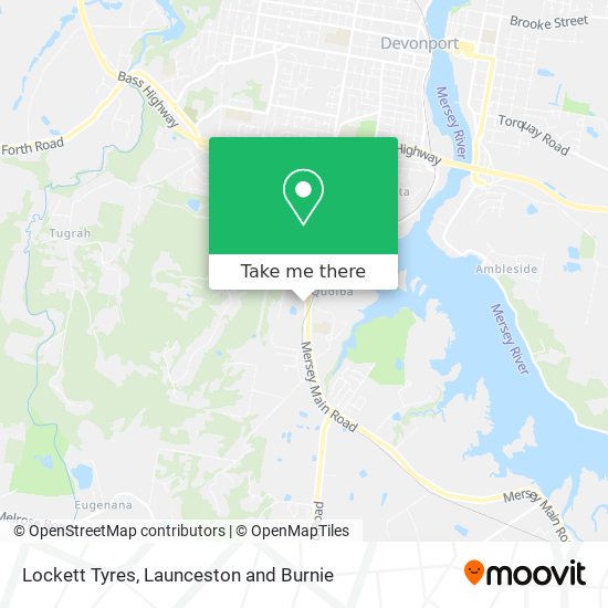 Lockett Tyres map